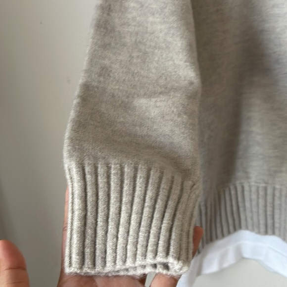 Light grey sweater - Picture 4 of 5